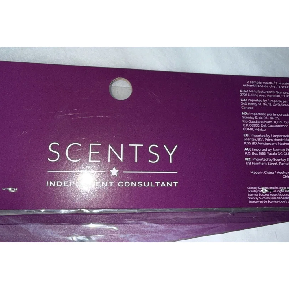 Scentsy Sample  Adult 24-Count Purple Silicone Wax Melt DIY‎ Crafting